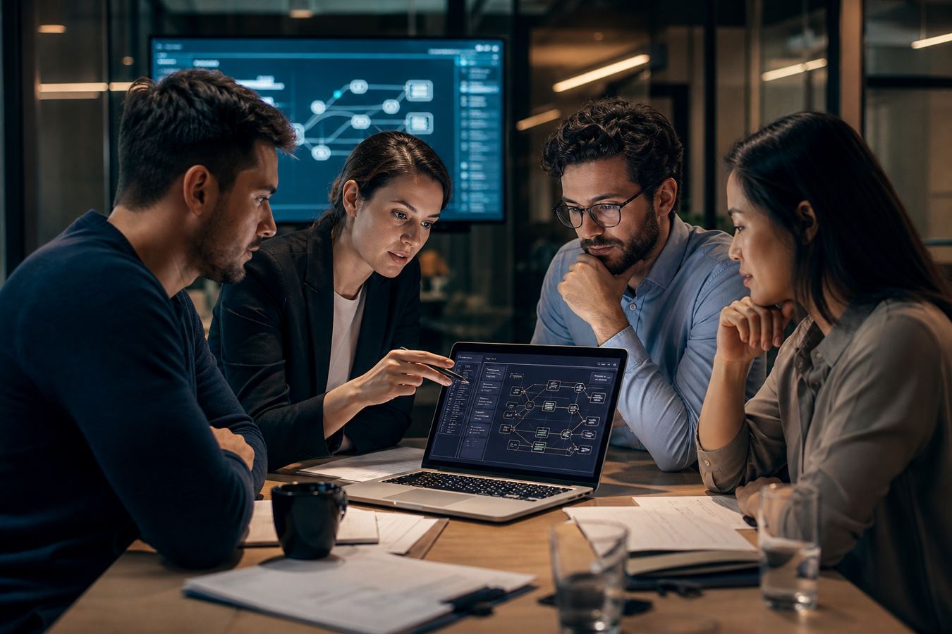 Cognitive Machine team at work